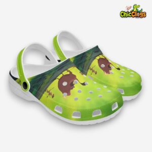 Lion King Under The Green Sky 3D Printed Classic Crocs Shoes - Image 2