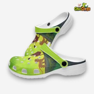 Lion King Under The Green Sky 3D Printed Classic Crocs Shoes - Image 3