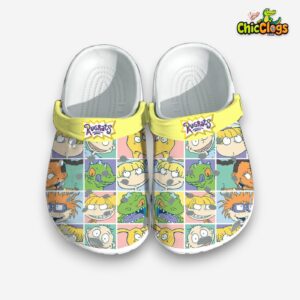 List Of Charactors Rugrats Unisex Crocs Clog Shoes - Image 1