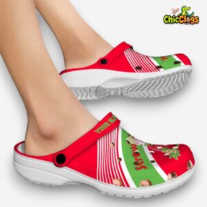 Lovely Strawberry Shortcake Cracked Classic Crocs For Kids & Adults - Image 2