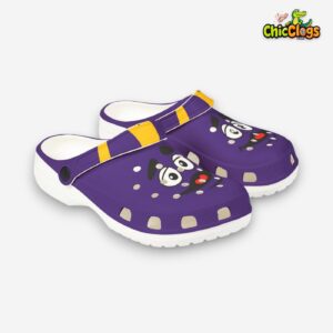 Mc Donalds Grimace 3D Printed Classic Crocs Shoes - Image 2