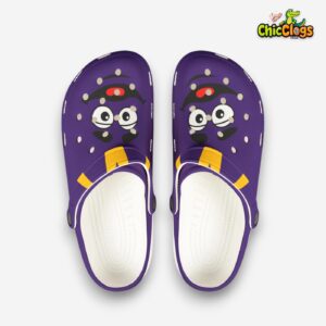 Mc Donalds Grimace 3D Printed Classic Crocs Shoes - Image 4