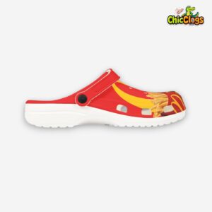 Mc Donalds Happy Meal And Coca Cola 3D Printed Classic Crocs Shoes - Image 1
