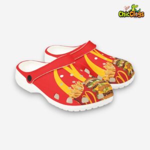 Mc Donalds Happy Meal And Coca Cola 3D Printed Classic Crocs Shoes - Image 3