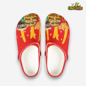 Mc Donalds Happy Meal And Coca Cola 3D Printed Classic Crocs Shoes - Image 4