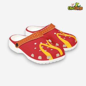 Mc Donalds Logo Red And Yellow Classic Crocs - Image 2
