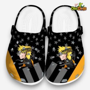 Naruto Stellar Stripes Theme Classic Crocs - Image 3