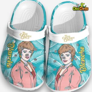 Non slip Slippers The Golden Girls Blanche Devereaux Movie Clogs - Image 1