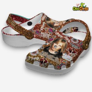 Non slip Tom Petty Music Artist 3D Printed Classic Crocs Shoes - Image 1
