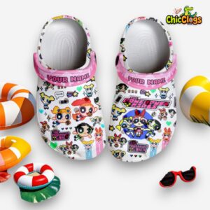 Personalized Clogs The Powerpuff Girls Cartoon Slippers For Kids & Adults - Image 4