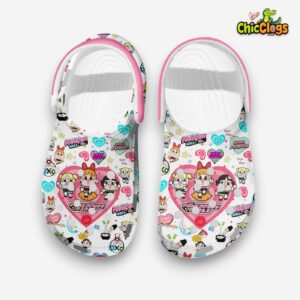 Personalized Clogs The Powerpuff Girls Cry Baby Cute Slippers For Kids & Adults - Image 1