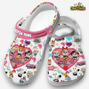 Personalized Clogs The Powerpuff Girls Cry Baby Cute Slippers For Kids & Adults - Image 2