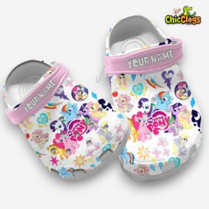Personalized My Little Pony Cute Crocs For Kids & Adults - Image 3