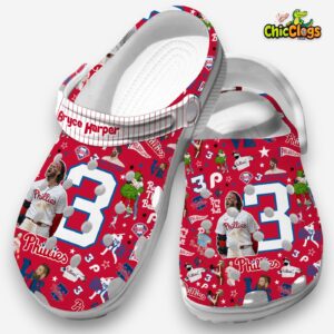 Philadelphia Phillies Bryce Harper Clogs Shoes - Image 2