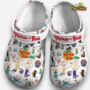 Phineas And Ferb Perry The Platypus 3D Printed Classic Crocs Shoes - Image 3