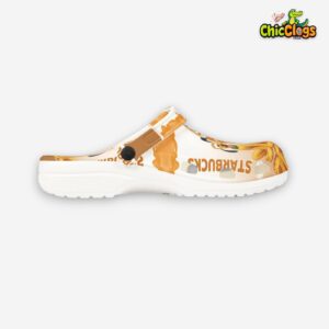Pluto Starbucks Coffee 3D Printed Classic Crocs Shoes - Image 2