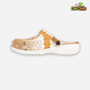 Pluto Starbucks Coffee 3D Printed Classic Crocs Shoes - Image 3