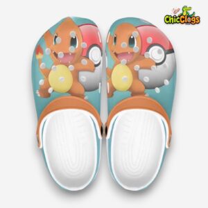 Pokemon Charmander Cartoon Unisex Crocs Clog Shoes Service Avalable - Image 3