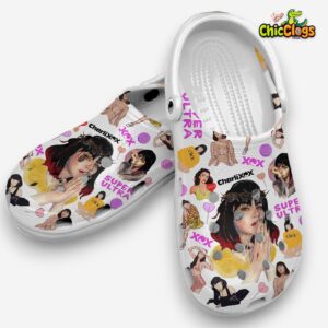 Pretty Cool Sandals Charli XCX White Music Clogs, Make Your Life Colorful - Image 2