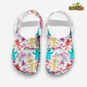 Quirky The Muppet Show Colorful Cartoon 3D Printed Classic Crocs Shoes - Image 1