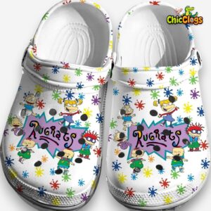Reptars Choice Stay Cozy In Rugrats 3D Printed Classic Crocs Shoes - Image 1