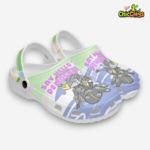 Say Hello Demo Cracy Cute Robot Classic Crocs - Image 3