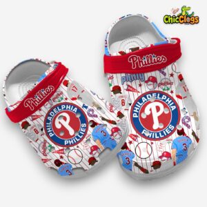 Soft & Comfortable Clogs Philadelphia Phillies MLB Baseball Slippers - Image 3