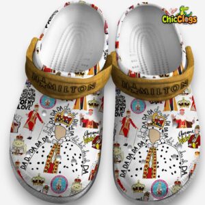 Soft & Comfortable Shoes Hamilton Musical Movie 3D Printed Classic Crocs Shoes - Image 4