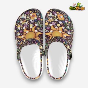 Tanged Liberating Sky Lanterns Night 3D Printed Classic Crocs Shoes - Image 1