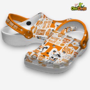 Tennessee Volunteers Big Orange Country Crocs For Kids & Adults - Image 1