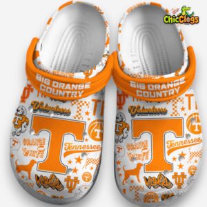 Tennessee Volunteers Big Orange Country Crocs For Kids & Adults - Image 3