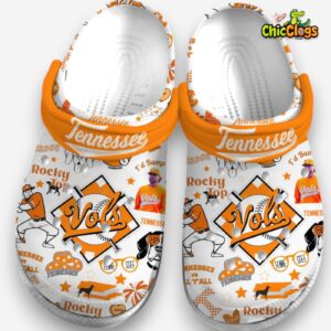 Tennessee Volunteers Sport Team Unisex Clogs - Image 3