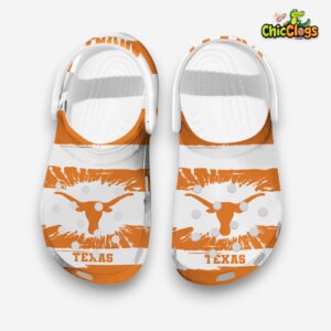 Texas Longhorns NCAA Sport Team Clogs Shoes - Image 1