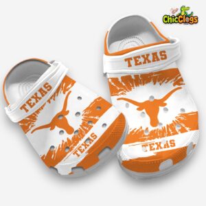 Texas Longhorns NCAA Sport Team Clogs Shoes - Image 3