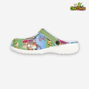 The Flintstones Family Cartoon 3D Printed Classic Crocs Shoes - Image 2