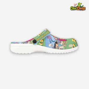 The Flintstones Family Cartoon 3D Printed Classic Crocs Shoes - Image 3
